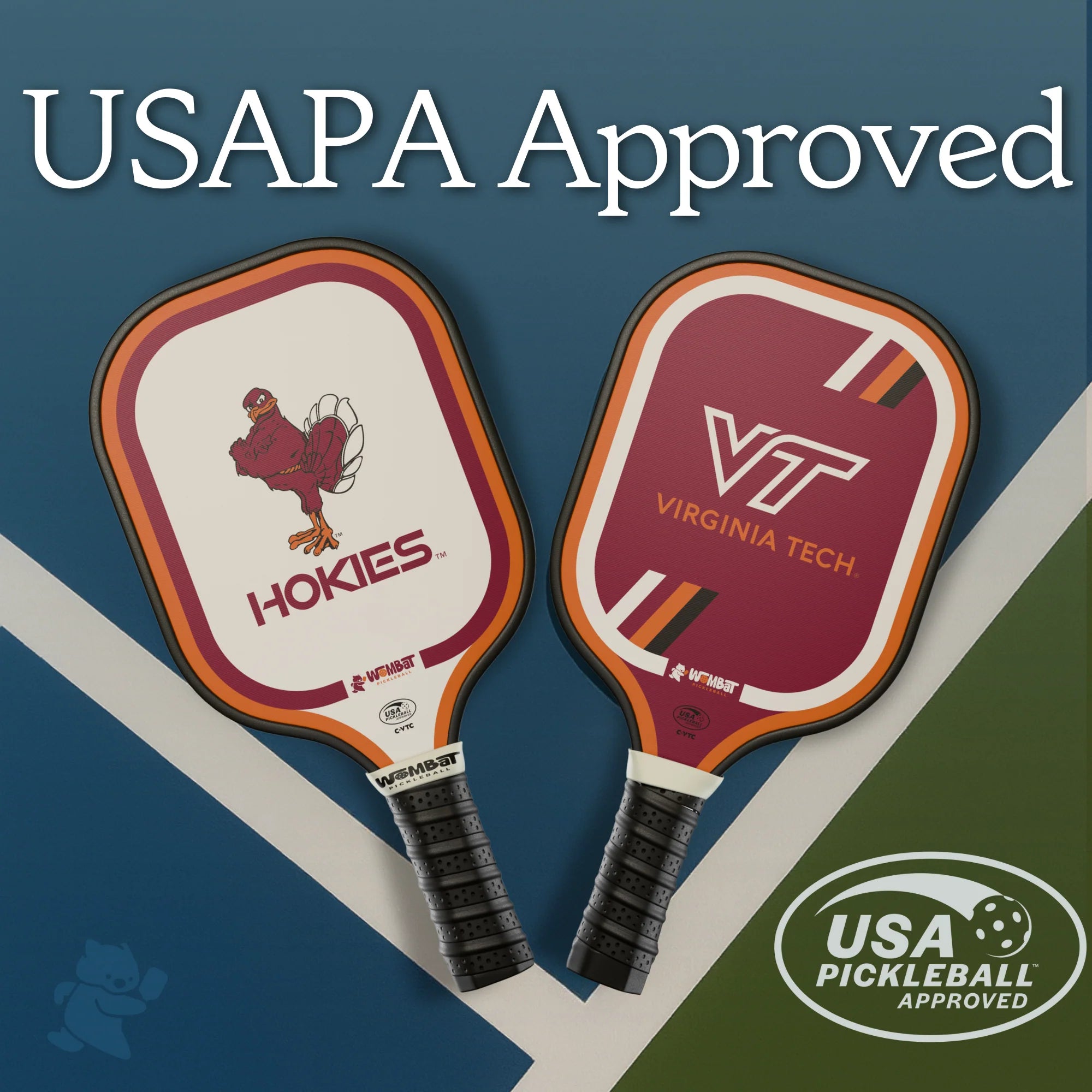 Virginia Tech Hokies - 16mm Paddle