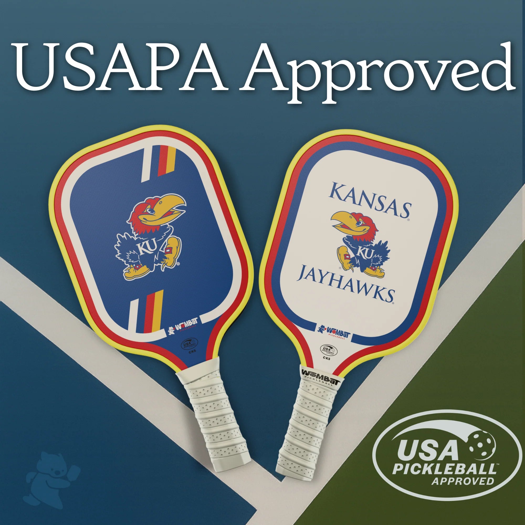 Kansas Jayhawks - 16mm Paddle