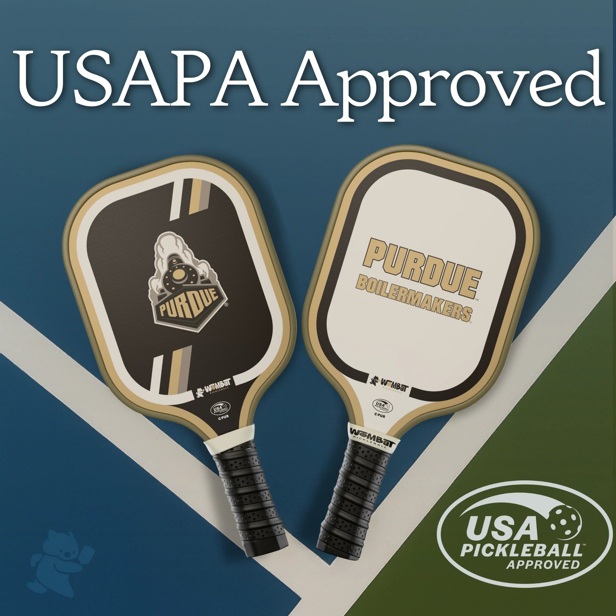 Purdue Boilermakers - 16mm Paddle