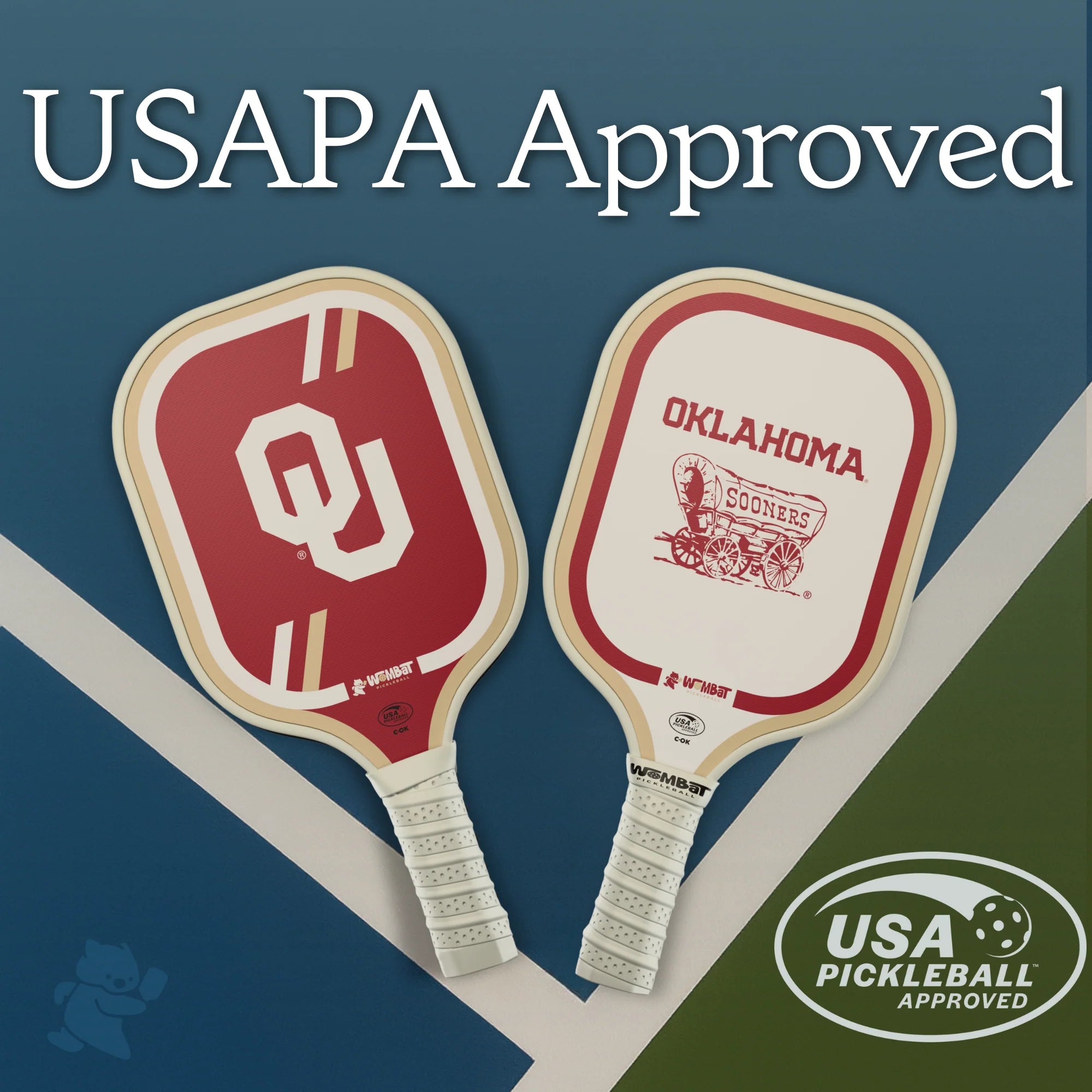 Oklahoma Sooners - 16mm Paddle