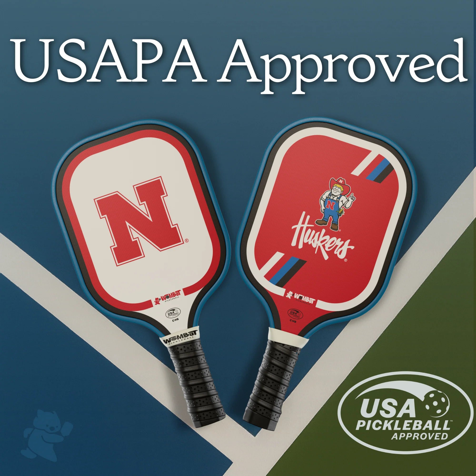 Nebraska Cornhuskers - 16mm Paddle