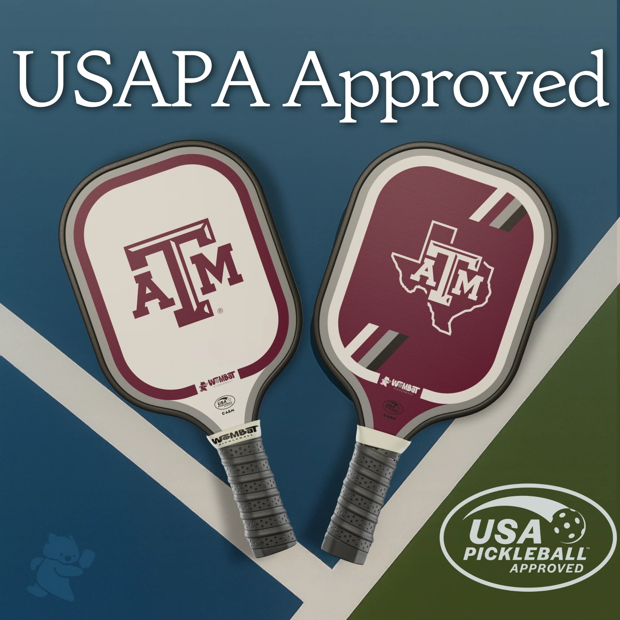 Texas A&M Aggies - 16mm Paddle