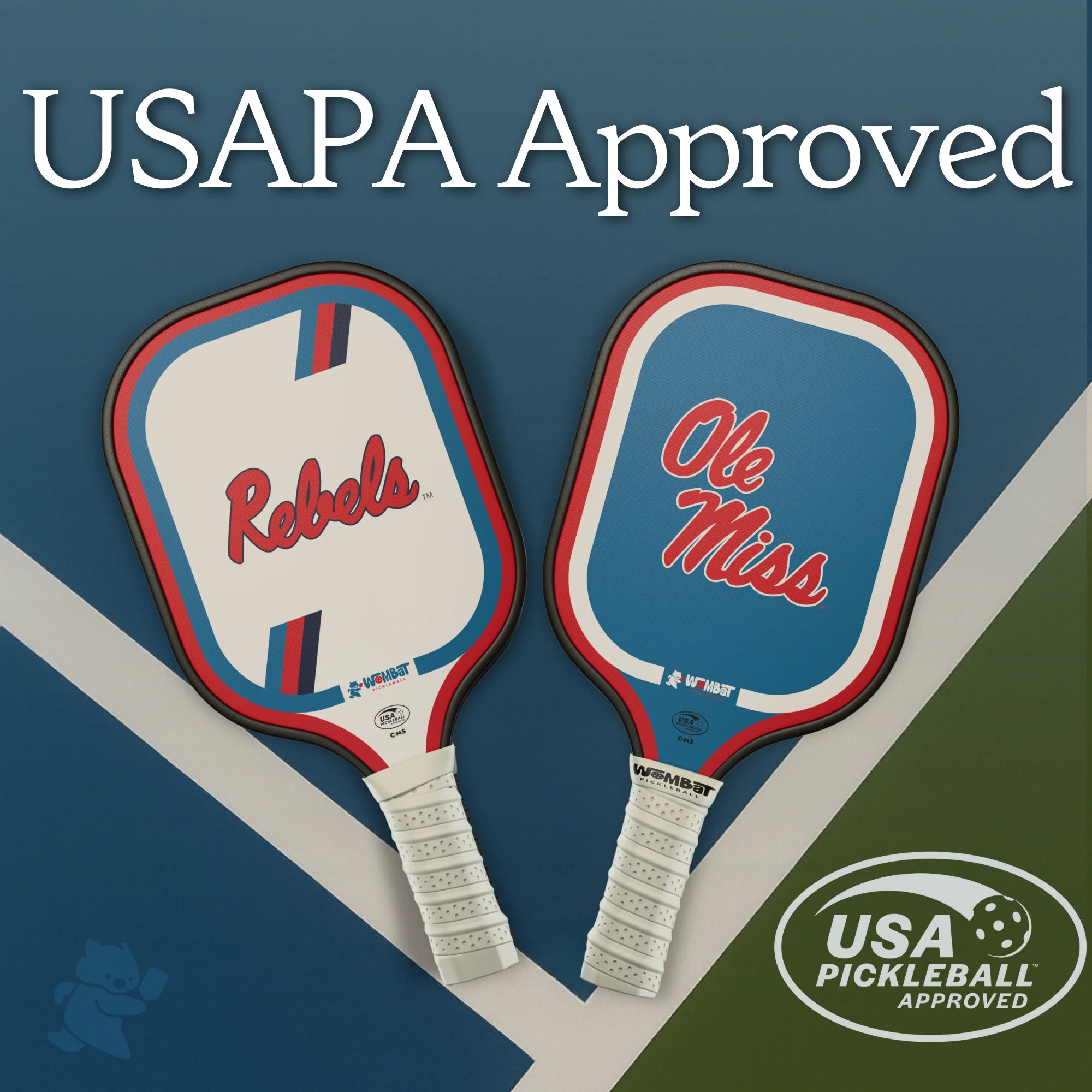 Mississippi Rebels - 16mm Paddle