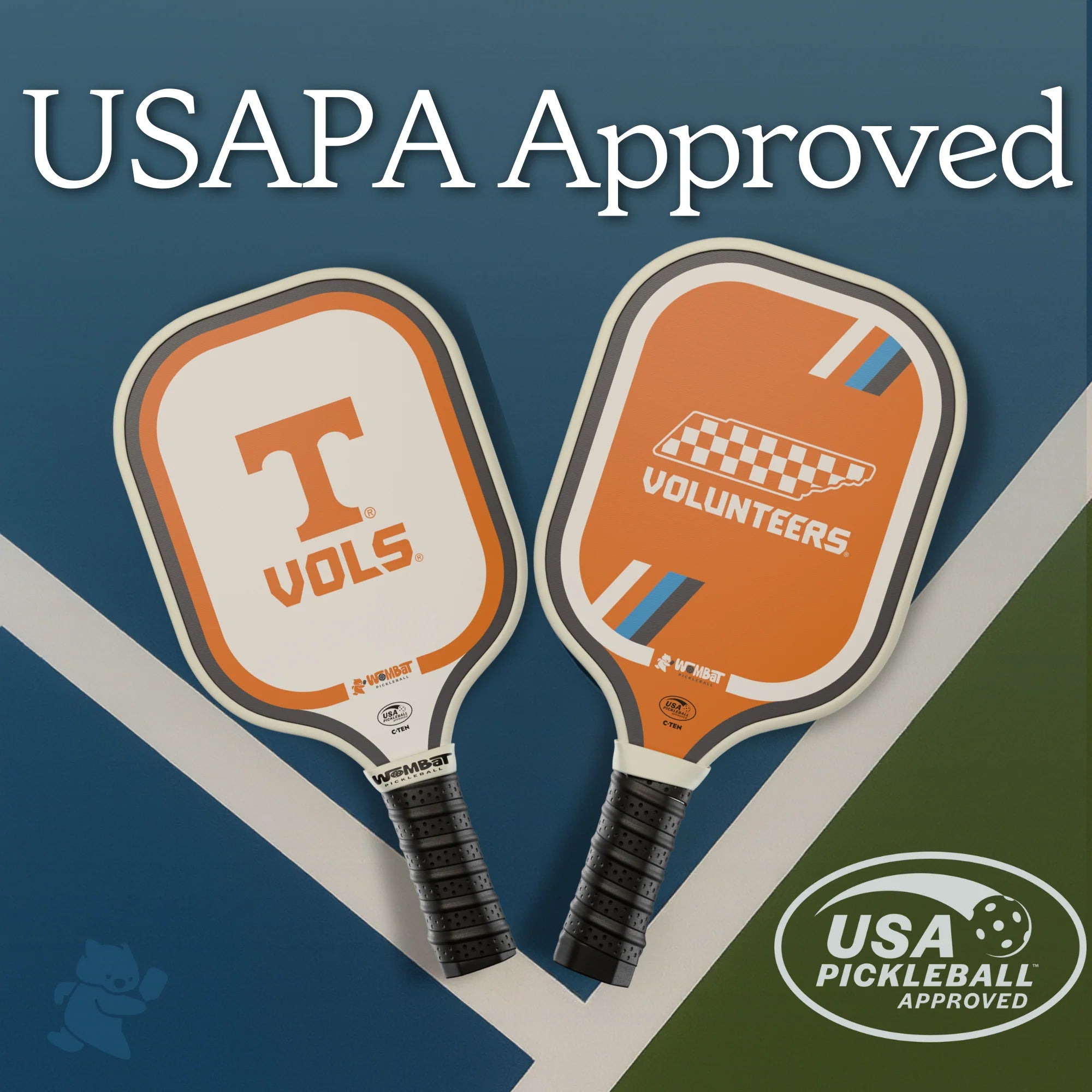 Tennessee Volunteers - 16mm Paddle