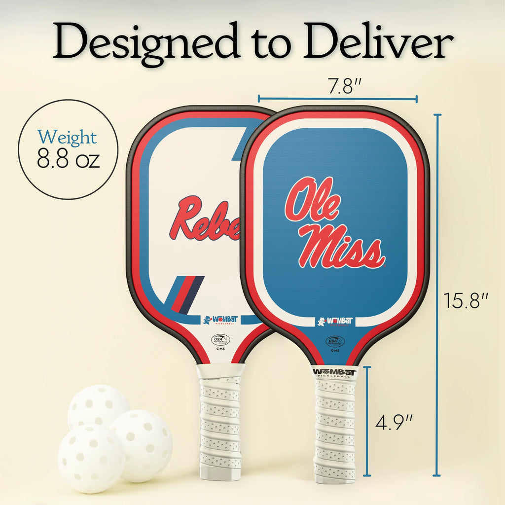 Mississippi Rebels - 16mm Paddle