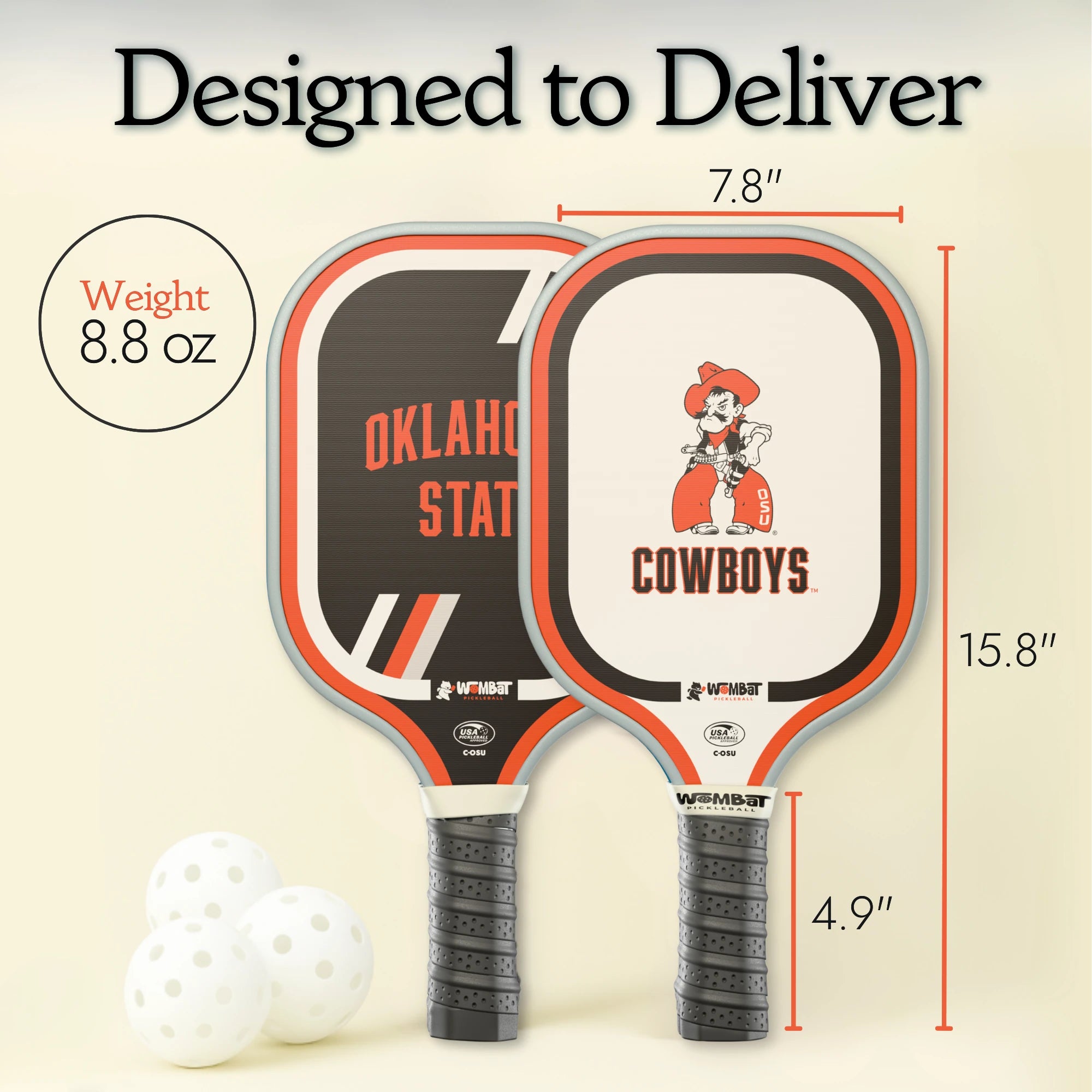 Oklahoma State Cowboys 16mm Paddle