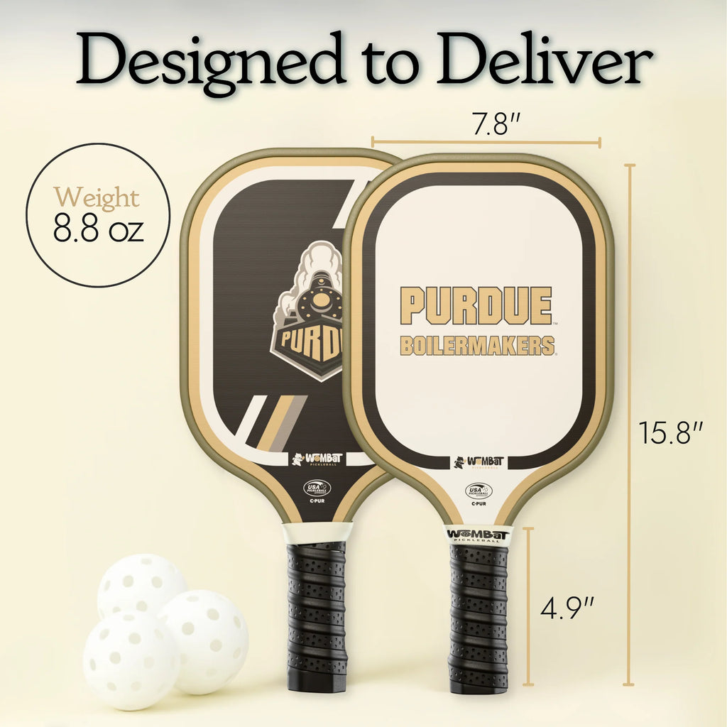 Purdue Boilermakers - 16mm Paddle