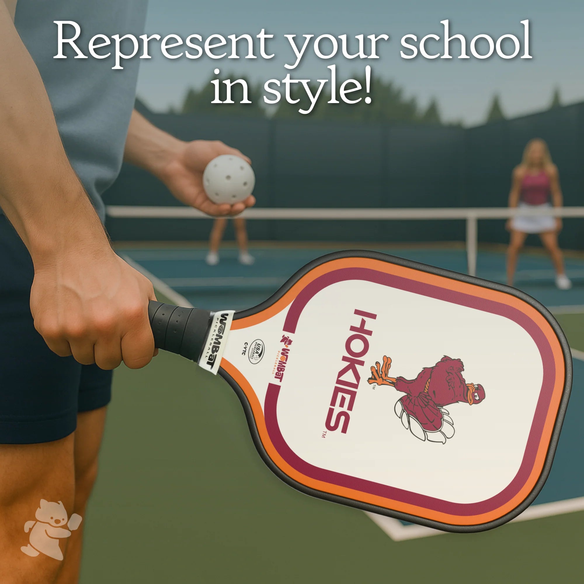 Virginia Tech Hokies - 16mm Paddle