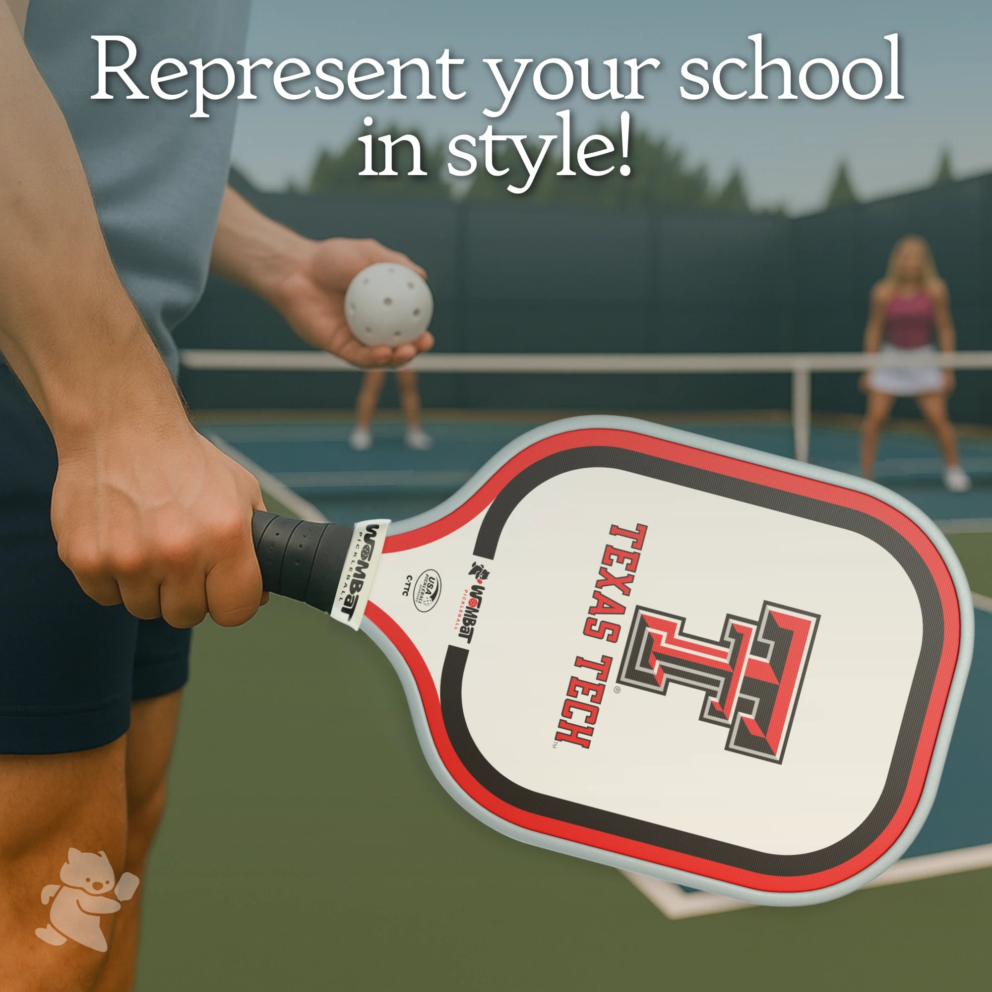 Texas Tech Red Raiders - 16mm Paddle