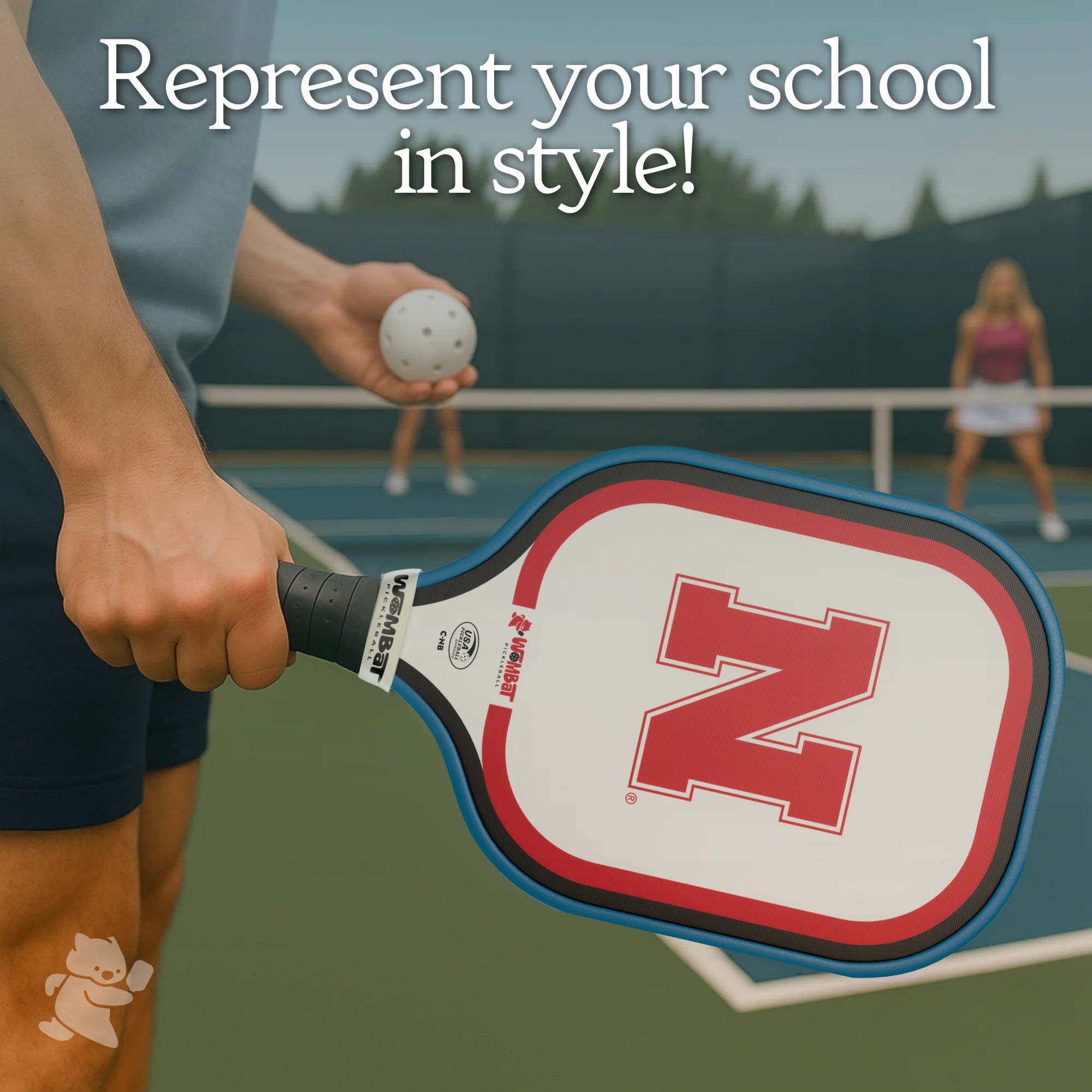 Nebraska Cornhuskers - 16mm Paddle