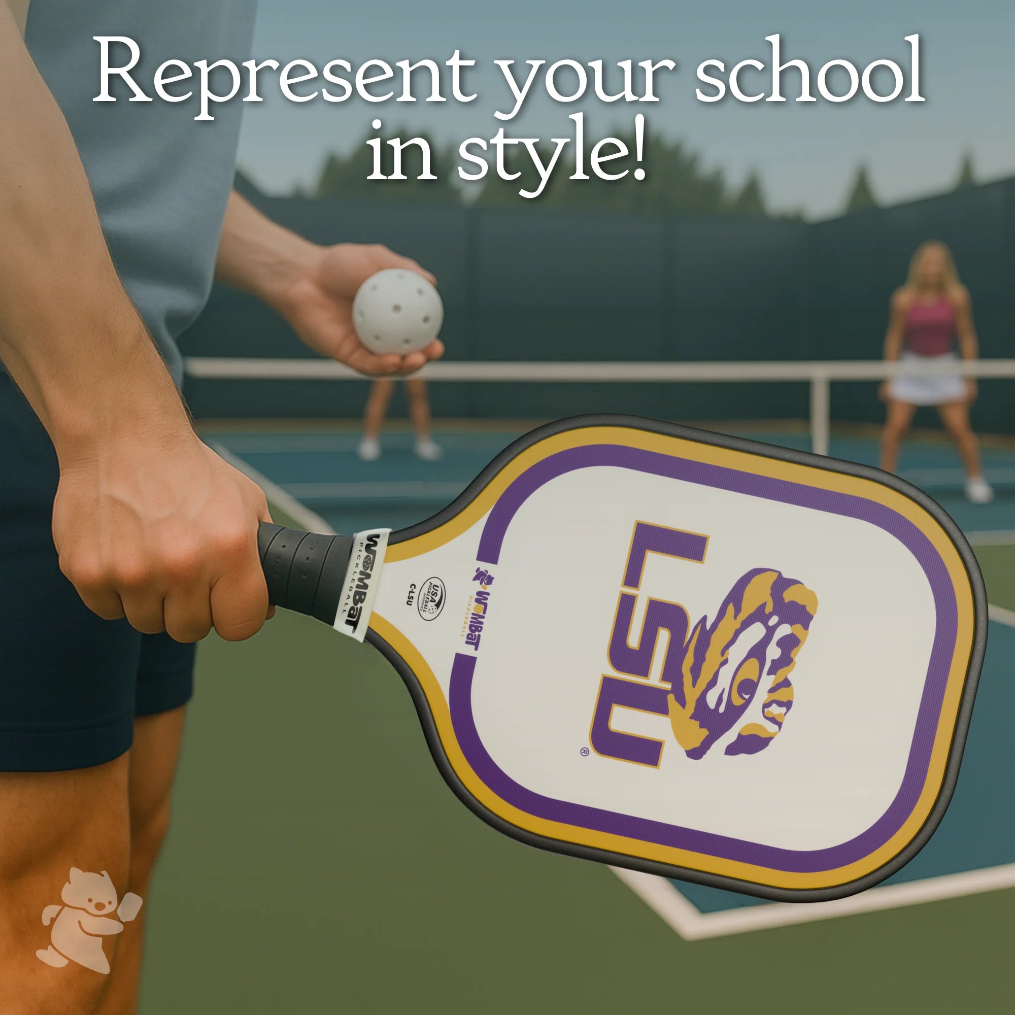 LSU Tigers - 16mm Paddle