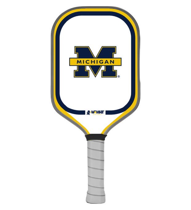 Michigan Wolverines State - 16mm Pickleball Paddle