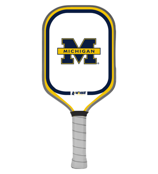 Michigan Wolverines State - 16mm Pickleball Paddle